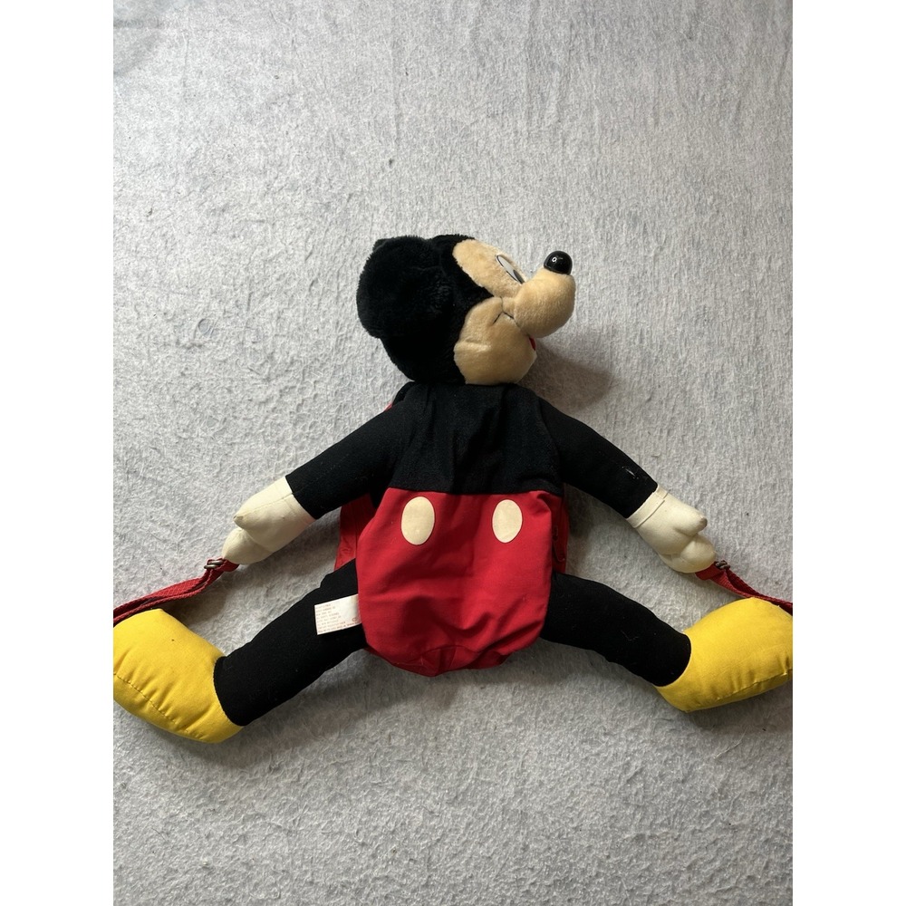 Vintage Mickeys Pals‎ Plush Backpack Disney Mickey Mouse Child's Pack
